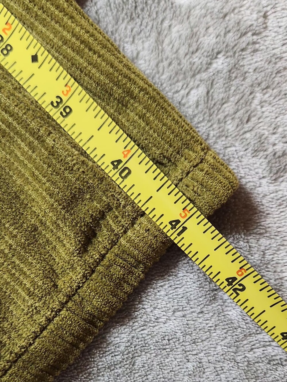 We The Free The Harlow Mid Rise Wide Leg Corduroy Pants in Olive Size 28 - Picture 10 of 10